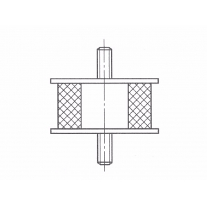 RC圆筒型橡胶减振器